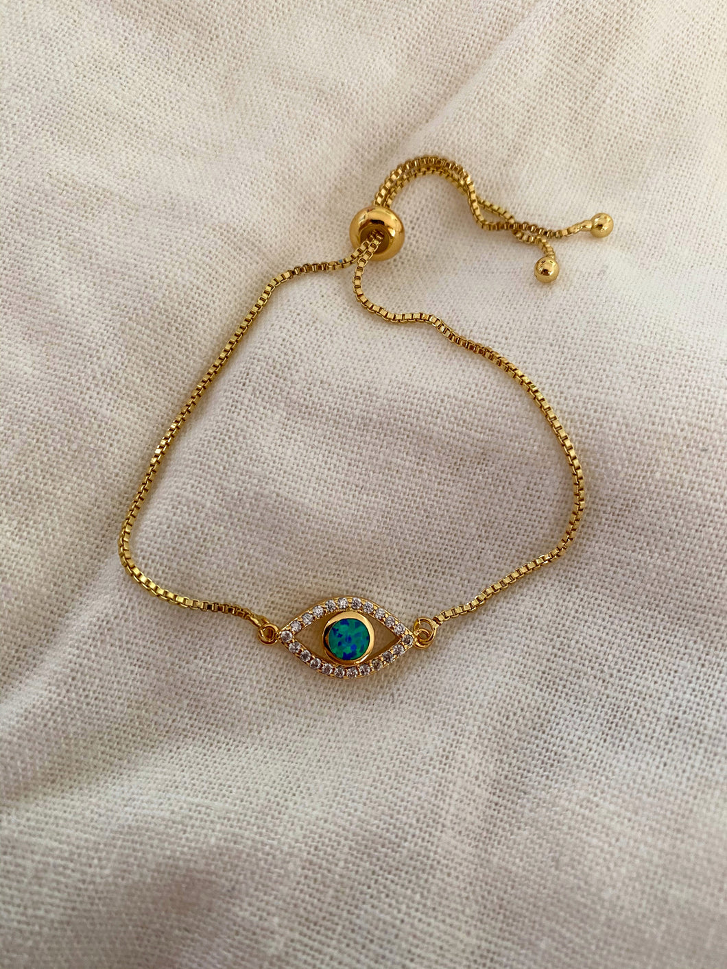 SKOPELOS Bracelet - Gold/Blue